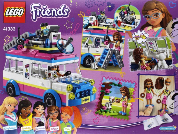 LEGO Friends Furgonetka Olivii (41333) [KLOCKI]
