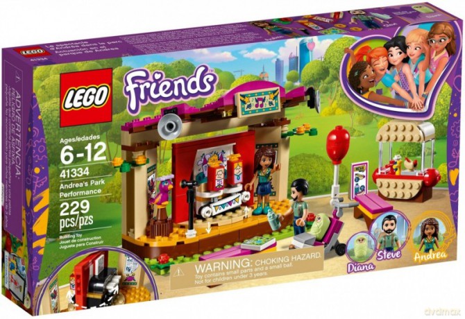 LEGO Friends Pokaz Andrei w parku (41334) [KLOCKI]