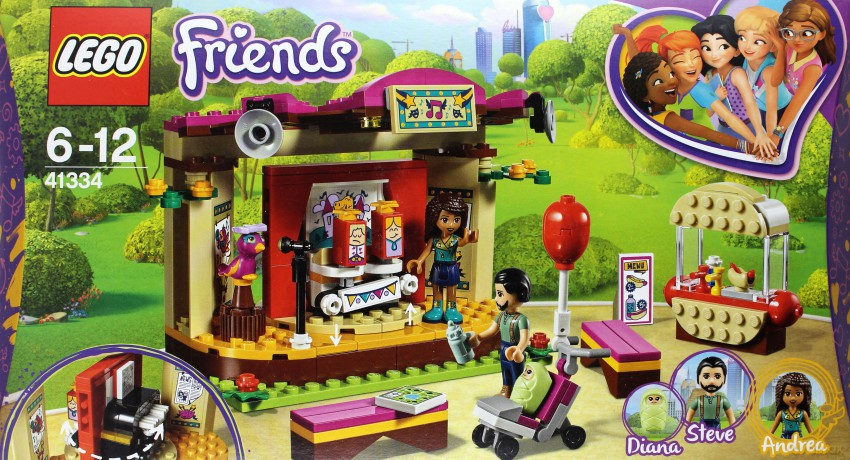 LEGO Friends Pokaz Andrei w parku (41334) [KLOCKI]