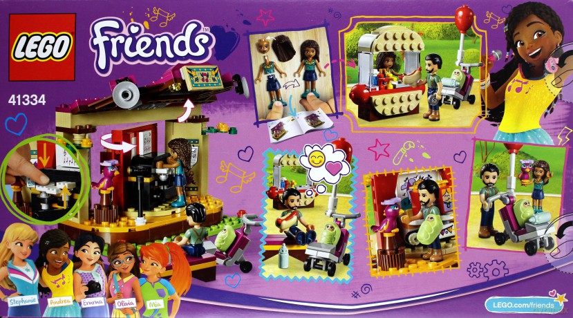 LEGO Friends Pokaz Andrei w parku (41334) [KLOCKI]