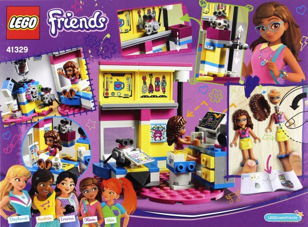 LEGO Friends Sypialnia Olivii (41329) [KLOCKI]