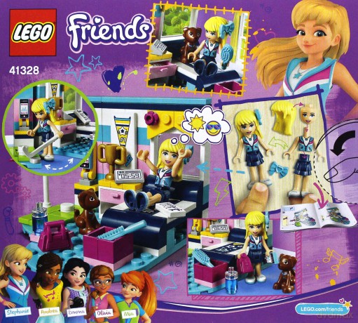LEGO Friends Sypialnia Stephanie (41328) [KLOCKI]