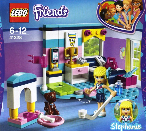 LEGO Friends Sypialnia Stephanie (41328) [KLOCKI]