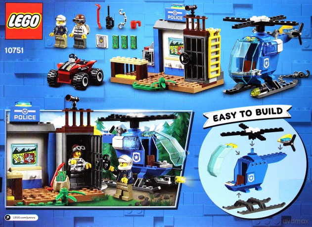 LEGO Juniors Górski pościg policyjny (10751) [KLOCKI]