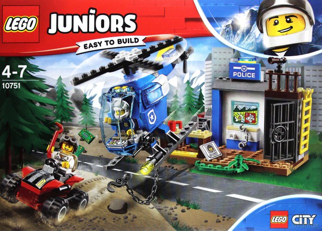 LEGO Juniors Górski pościg policyjny (10751) [KLOCKI]
