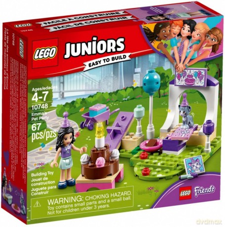 LEGO Juniors Przyjecie dla zwierzaków Emmy (10748) [KLOCKI]