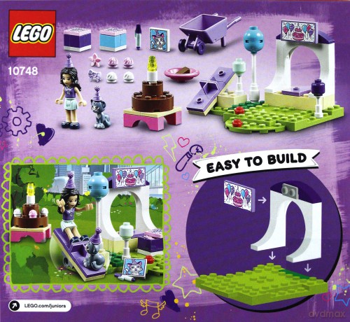 LEGO Juniors Przyjecie dla zwierzaków Emmy (10748) [KLOCKI]