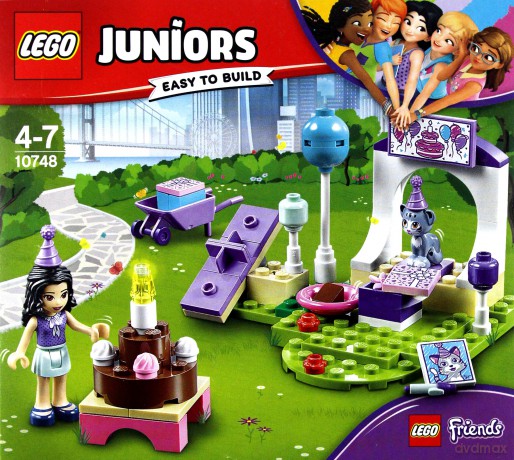 LEGO Juniors Przyjecie dla zwierzaków Emmy (10748) [KLOCKI]
