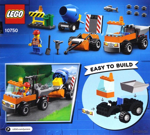 LEGO Juniors Samochód robót drogowych (10750) [KLOCKI]