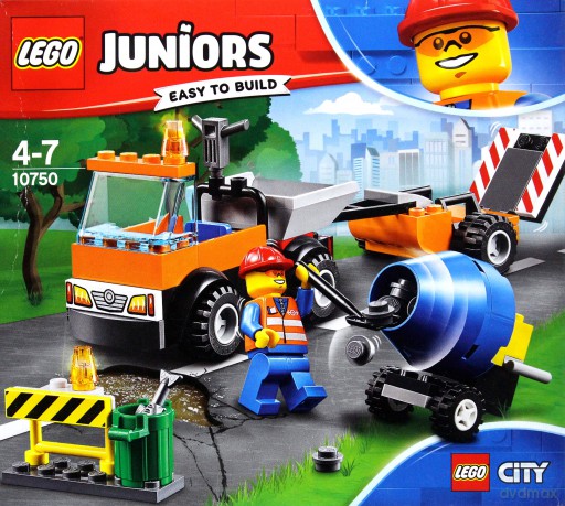 LEGO Juniors Samochód robót drogowych (10750) [KLOCKI]