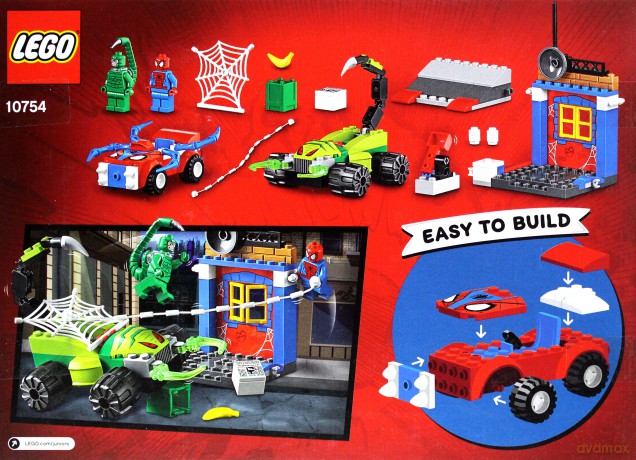 LEGO Juniors Spider-Man kontra Skorpion (10754) [KLOCKI]