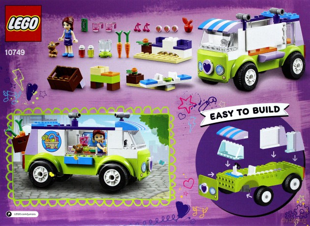 LEGO Juniors Targ ekologiczny Mii (10749) [KLOCKI]
