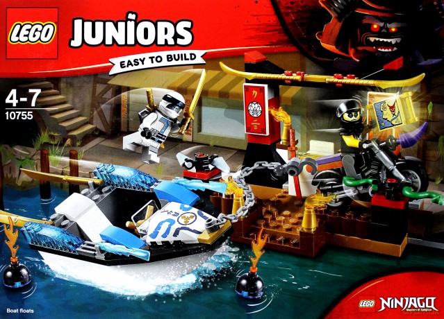 LEGO Juniors Wodny pościg Zane'a (10755) [KLOCKI]