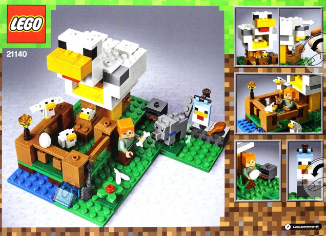LEGO Minecraft Kurnik (21140) [KLOCKI]