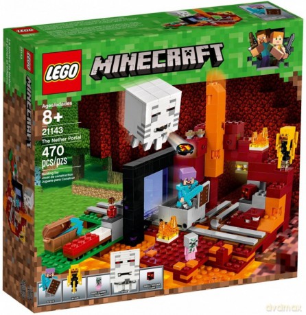 LEGO Minecraft Portal do Netheru (21143) [KLOCKI]