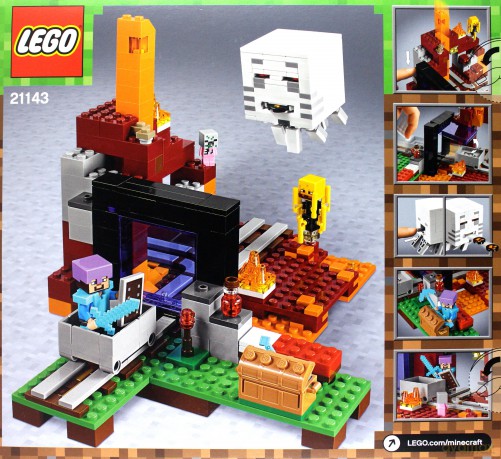 LEGO Minecraft Portal do Netheru (21143) [KLOCKI]