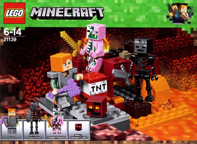 LEGO Minecraft Walka w Netherze (21139) [KLOCKI]