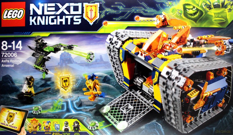 LEGO Nexo Knights Arsena l Axla (72006) [KLOCKI]