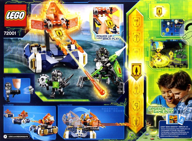 LEGO Nexo Knights Bojowy poduszkowiec Lance'a (72001) [KLOCKI]