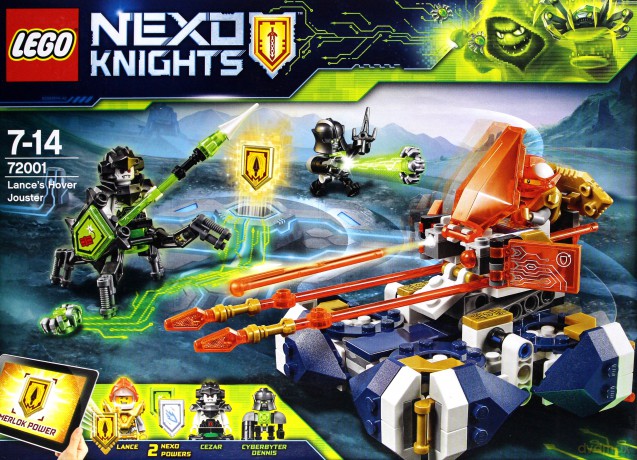 LEGO Nexo Knights Bojowy poduszkowiec Lance'a (72001) [KLOCKI]