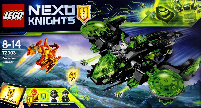 LEGO Nexo Knights Bombowiec Berserkera (72003) [KLOCKI]