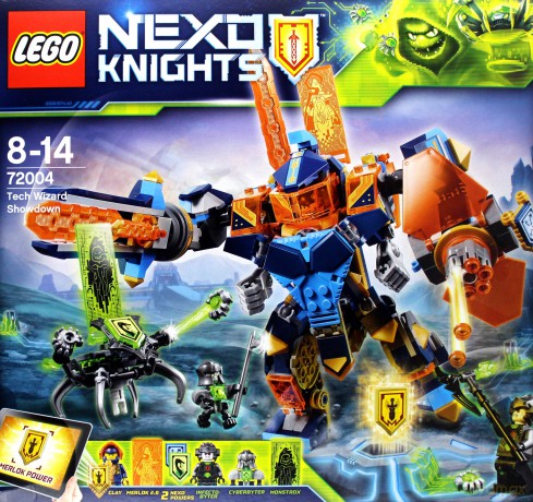 LEGO Nexo Knights Starcie technologicznych czarodziejów (72004) [KLOCKI]