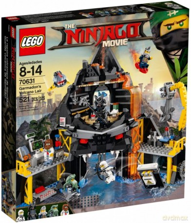 LEGO Ninjago Wulkaniczna kryjówka Garmadona (70631) [KLOCKI]