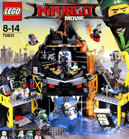 LEGO Ninjago Wulkaniczna kryjówka Garmadona (70631) [KLOCKI]