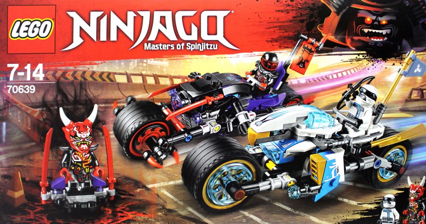 LEGO Ninjago Wyścig uliczny Wężowego Jaguara (70639) [KLOCKI]