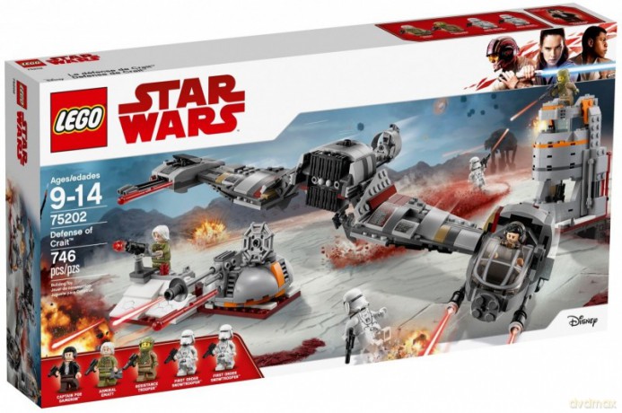 LEGO Star Wars Obrona Crait (75202) (Gwiezdne Wojny) [KLOCKI]