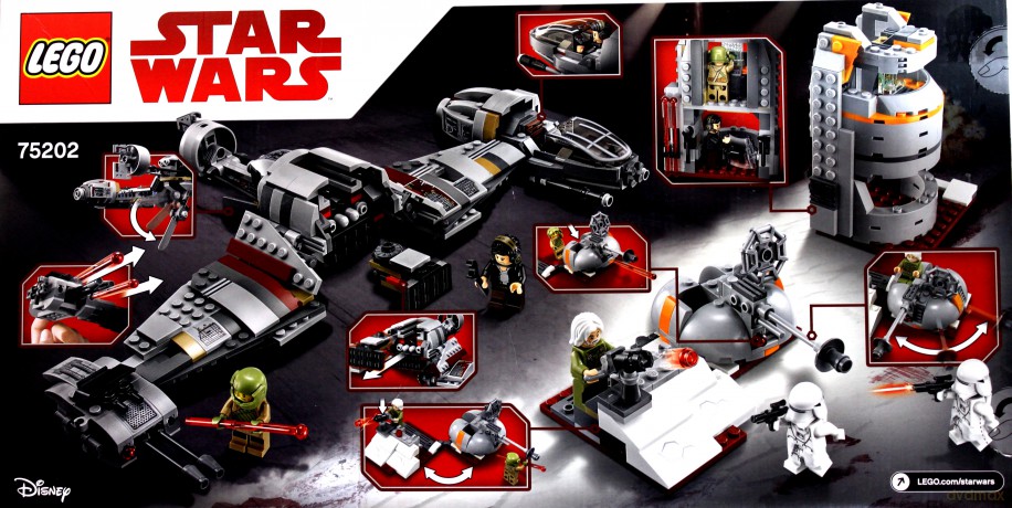 LEGO Star Wars Obrona Crait (75202) (Gwiezdne Wojny) [KLOCKI]
