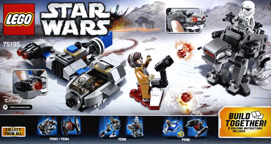 LEGO Star Wars Ski Speeder kontra Maszyna krocząca (75195) (Gwiezdne Wojny) [KLOCKI]