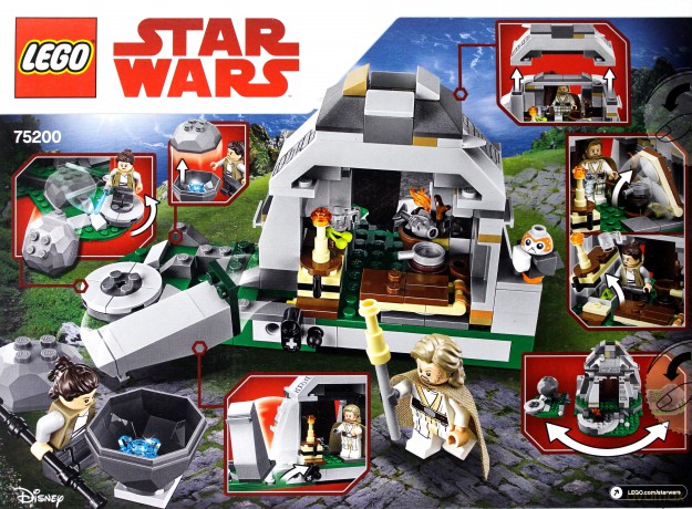 LEGO Star Wars Szkolenie na wyspie Ahch-To (75200) (Gwiezdne Wojny) [KLOCKI]