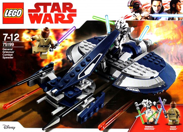 LEGO Star Wars Ścigacz bojowy generała Grievo (75199) (Gwiezdne Wojny) [KLOCKI]