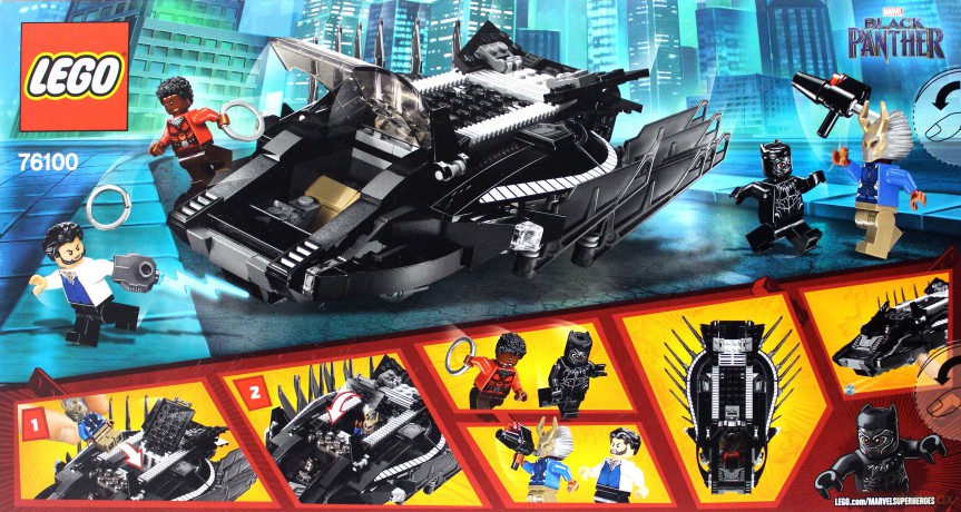 LEGO Super Heroes Atak myśliwca Royal Talon Fig (76100) [KLOCKI]