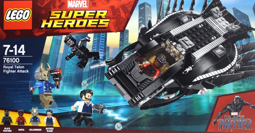 LEGO Super Heroes Atak myśliwca Royal Talon Fig (76100) [KLOCKI]