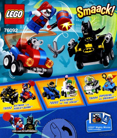 LEGO Super Heroes Batman vs. Harley Quinn (76092) [KLOCKI]