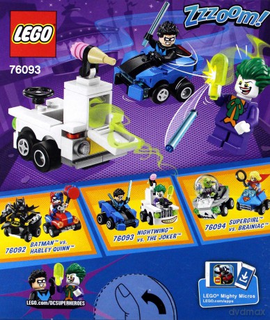 LEGO Super Heroes Nightwing vs. The Joker (76093) [KLOCKI]