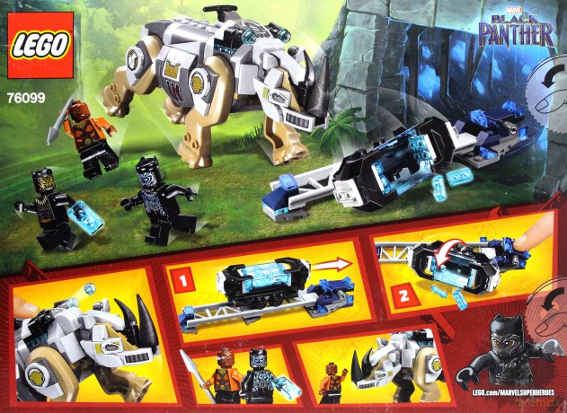 LEGO Super Heroes Pojedynek z nosorożcem w pobliżu kopalni (76099) [KLOCKI]