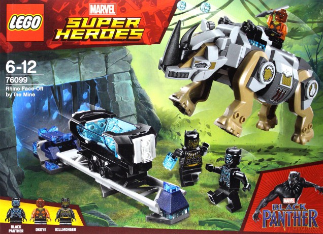 LEGO Super Heroes Pojedynek z nosorożcem w pobliżu kopalni (76099) [KLOCKI]