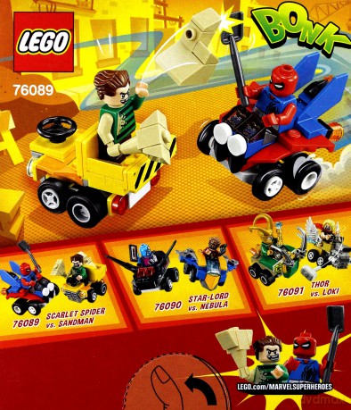 LEGO Super Heroes Spider-Man vs. Sandman (76089) [KLOCKI]
