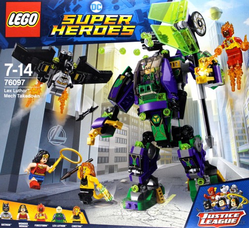 LEGO Super Heroes Starcie z mechem Lexa Luthora (76097) [KLOCKI]