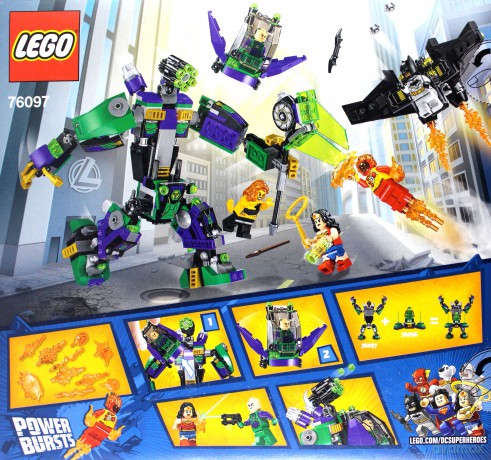 LEGO Super Heroes Starcie z mechem Lexa Luthora (76097) [KLOCKI]