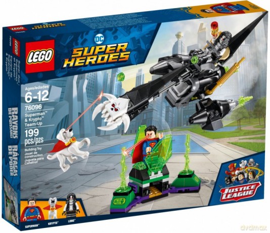 LEGO Super Heroes Superman i Krypto łączą siły (76096) [KLOCKI]