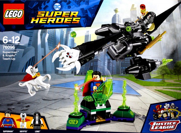 LEGO Super Heroes Superman i Krypto łączą siły (76096) [KLOCKI]