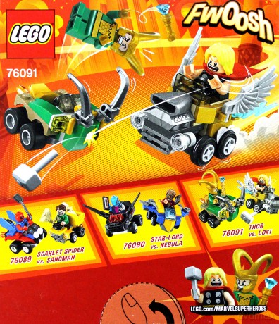 LEGO Super Heroes Thor vs. Loki (76091) [KLOCKI]