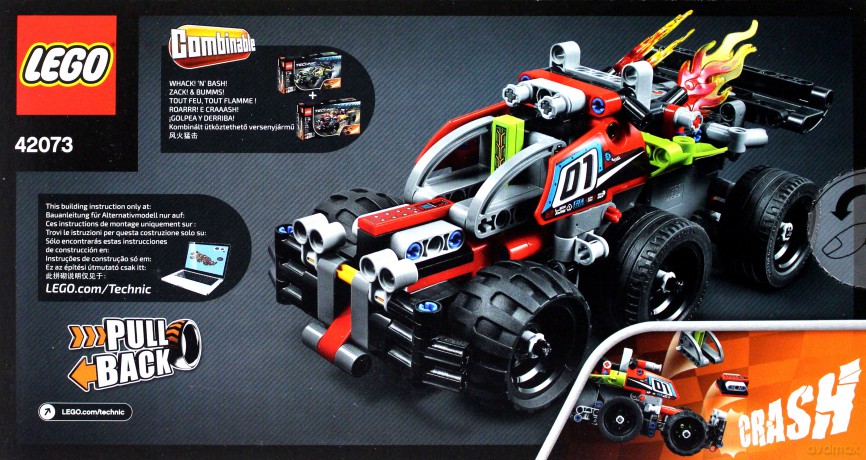 LEGO Technic Czerwona wyscigówka (42073) [KLOCKI]