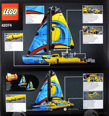 LEGO Technic Jacht wyścigowy (42074) [KLOCKI]