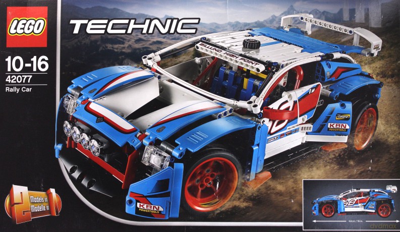 LEGO Technic Niebieska wyscigówka (42077) [KLOCKI]