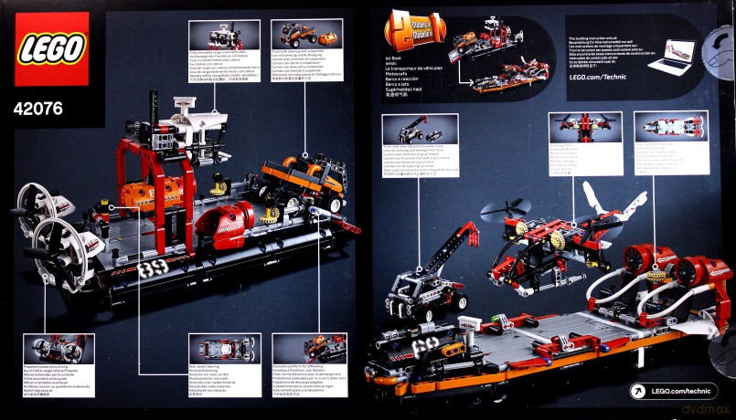 LEGO Technic Poduszkowiec (42076) [KLOCKI]